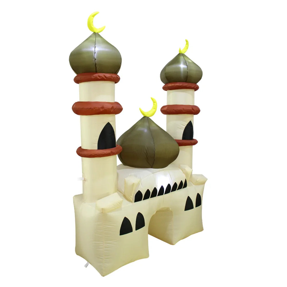 CowLost | 1-8m-6ft-ramadan-inflatables-castle-decoration-muslim-festival-outdoor-yard-garden-inflatable-toys |4