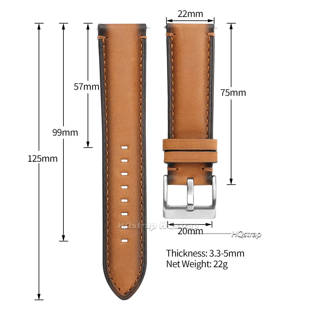 CowLost | product_id-vintage-brown-leather-quick-release-watch-strap-20-24mm-for-seiko-unisex |16