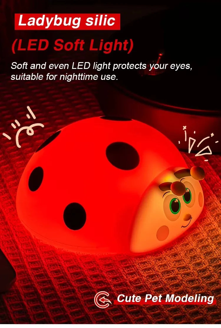 CowLost | product_id-kfvc-rechargeable-touch-control-ladybug-silicone-night-light-for-nursery |15