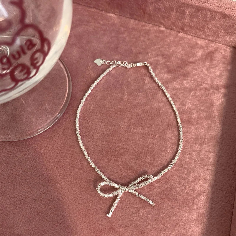 CowLost | handbags-sam-panda-925-sterling-silver-butterfly-zircon-tassel-anklet-for-women |33