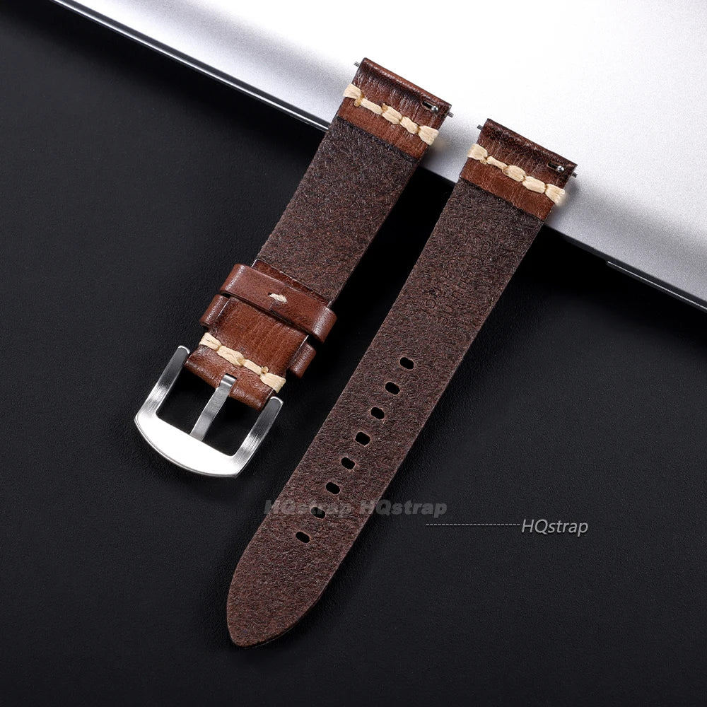 CowLost | product_id-leather-watch-strap-for-rolex-galaxy-18-24mm-with-silver-pin-buckle |6