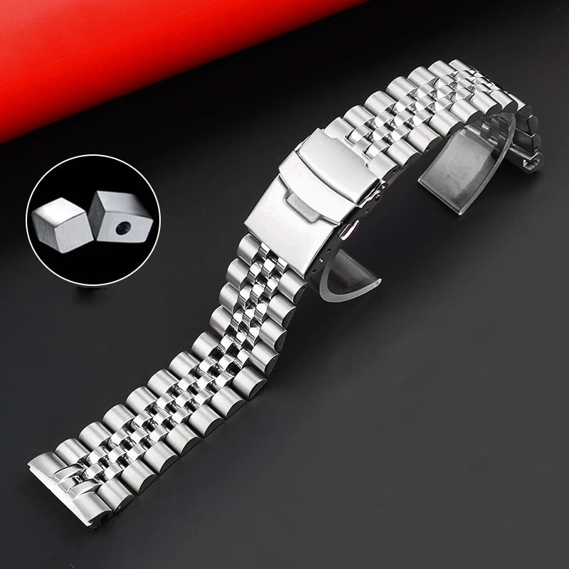 CowLost | product_id-stainless-steel-curved-end-watchband-with-solid-buckle-for-seiko-srpa21-srp777-srpc25-srp773-jubilee-bracelet |13