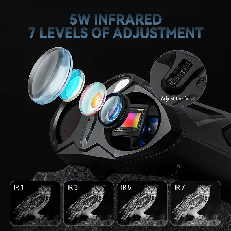 CowLost | product_id-4k-night-vision-binoculars-10x-digital-zoom-4-screen-infrared-7-level-tactical-light-compass-5000mah-battery |2