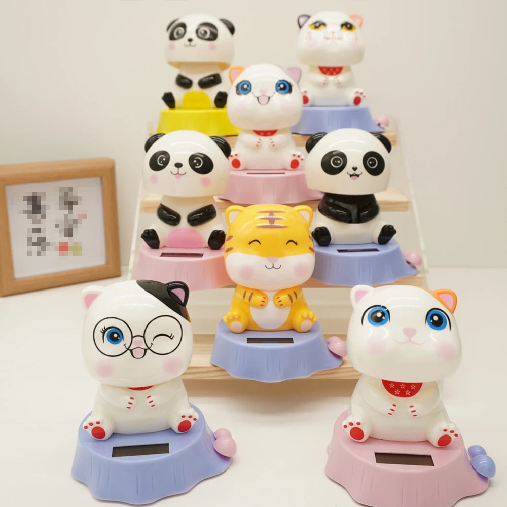 CowLost | product_id-8-solar-powered-cartoon-animal-bobblehead-car-decorations-panda-cat-shapes-gift-set |1