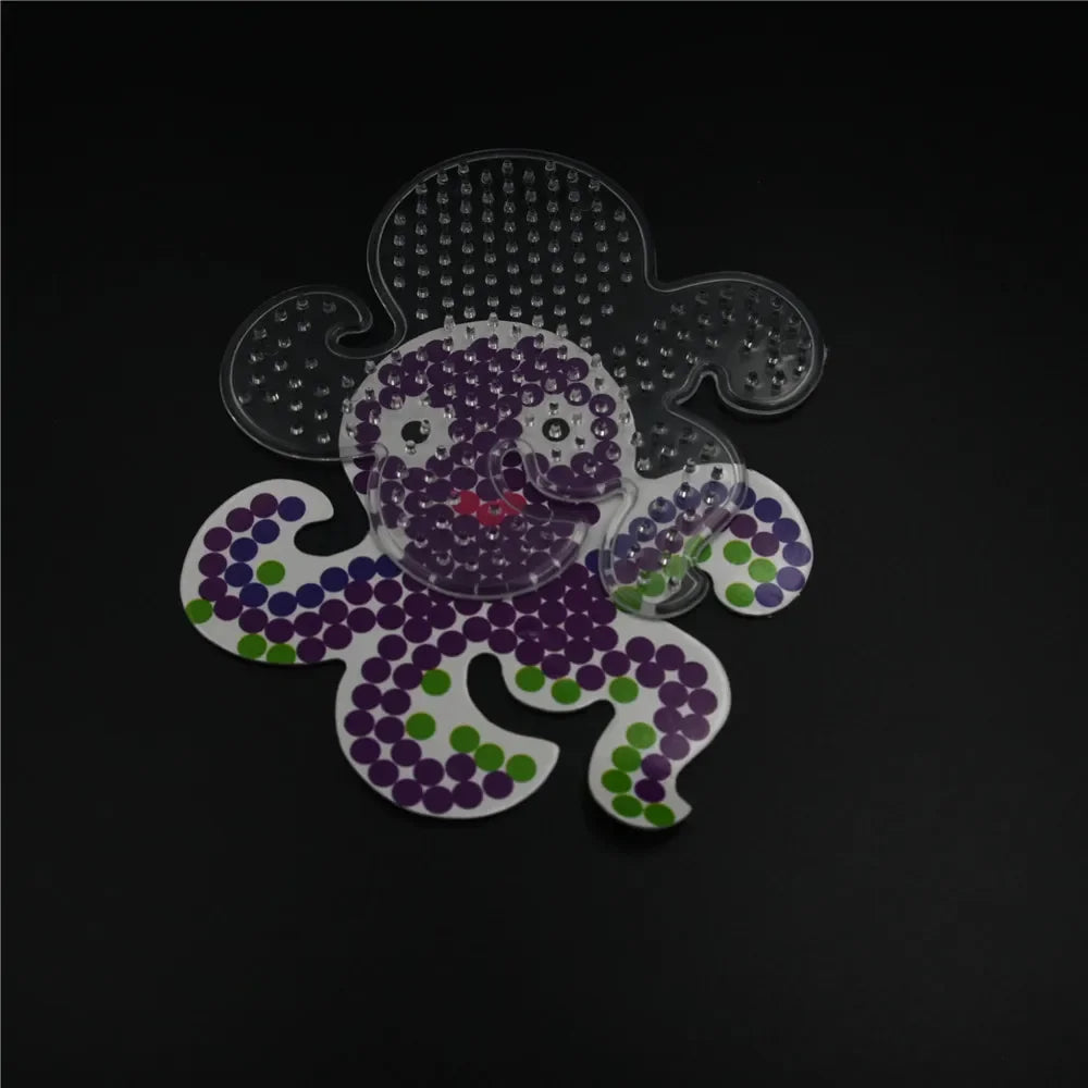 5mm Hama Beads Plastic Stencil Template for Perler DIY Pixel Beads Pegboard Puzzle