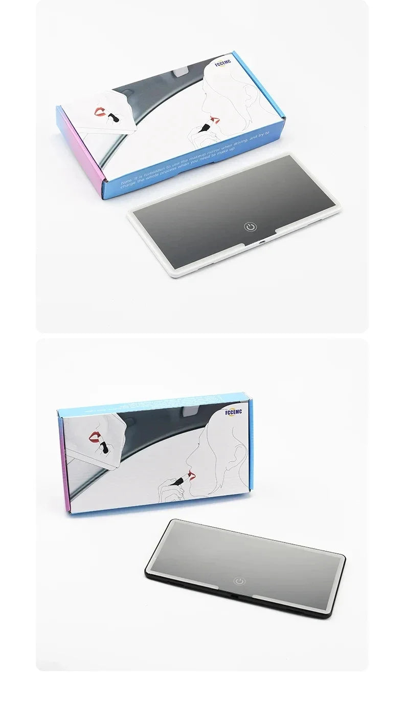 CowLost | product_id-rechargeable-ultra-thin-led-hd-car-sun-visor-makeup-vanity-mirror |17
