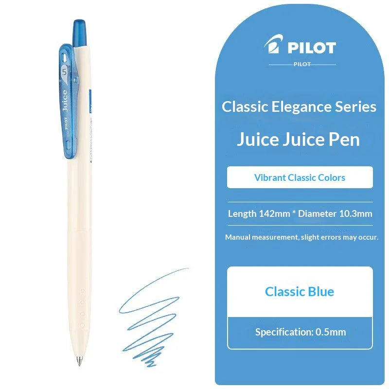 CowLost | product_id-pilot-juice-0-5mm-fine-gel-pens-soft-pastel-vintage-classics-clear-barrel-for-writing-illustration |27