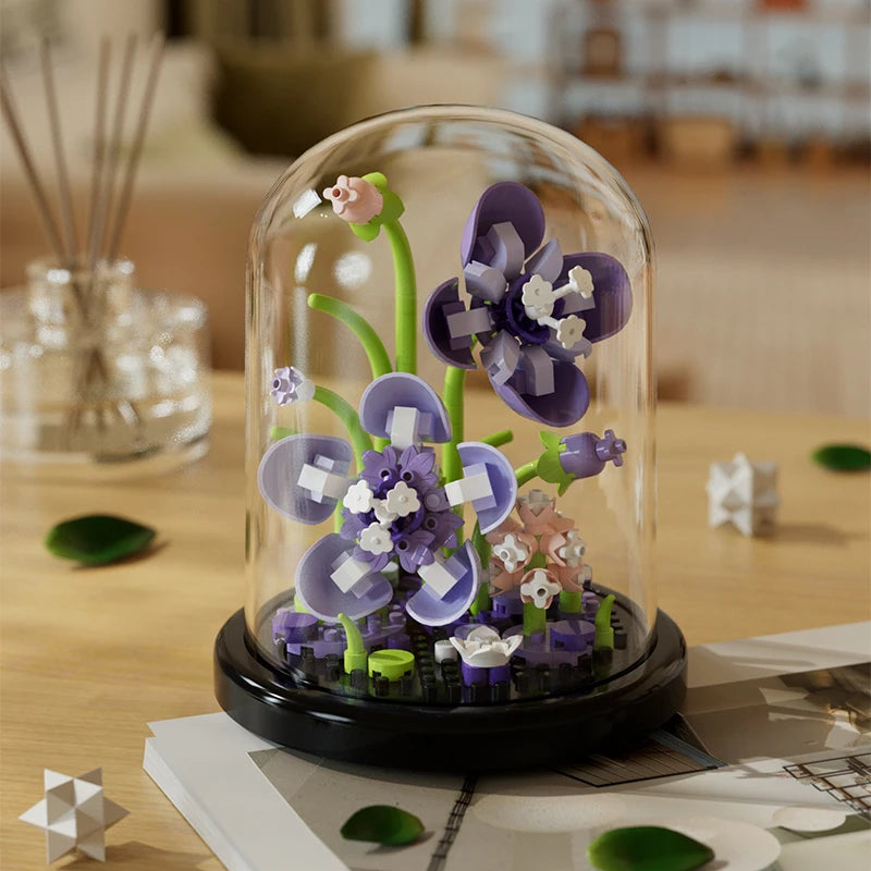 CowLost | product_id-micro-particle-building-block-sunflower-bouquet-diy-puzzle-toy-desktop-decoration |32