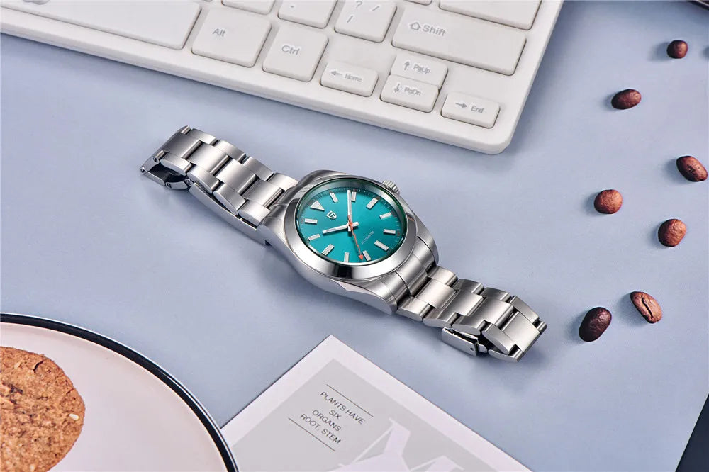 CowLost | pagani-design-green-glass-mens-mechanical-watches-luxury-sapphire-automatic-watch |18