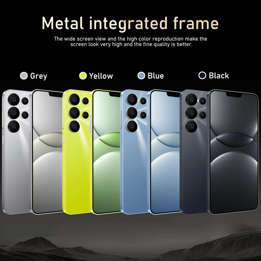 CowLost | fuffi-s24-pro-smartphone-3400mah-4gb-ram-128g-rom-6-26-inch-phone-android-2280x1080hd-8-16mp-4g-network-mobile-phone |7