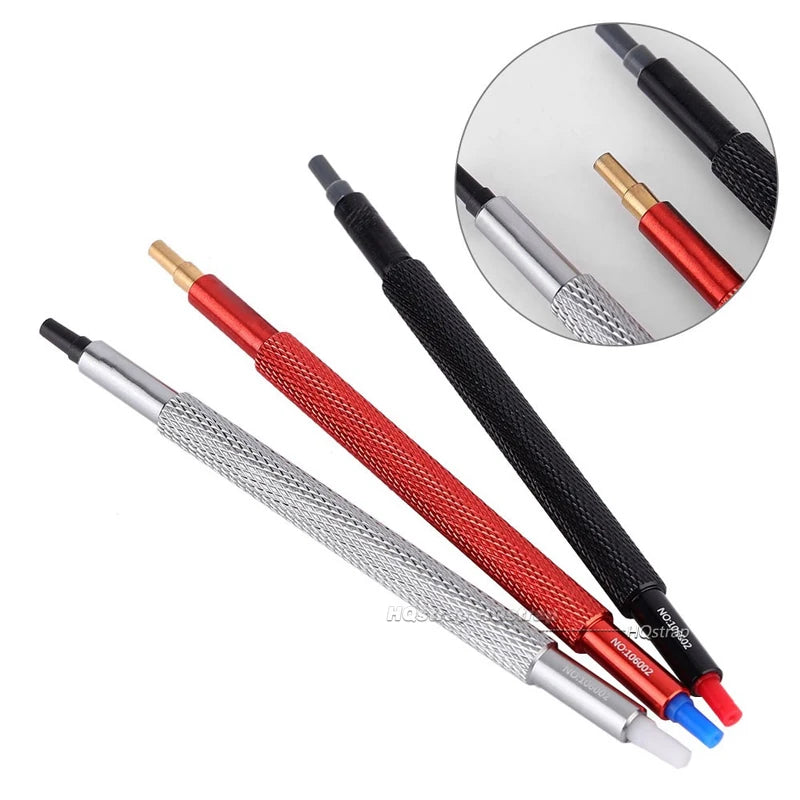 3pcs Watch Hand Pressers Rubber Head Tool Kit for Wristwatch Repair