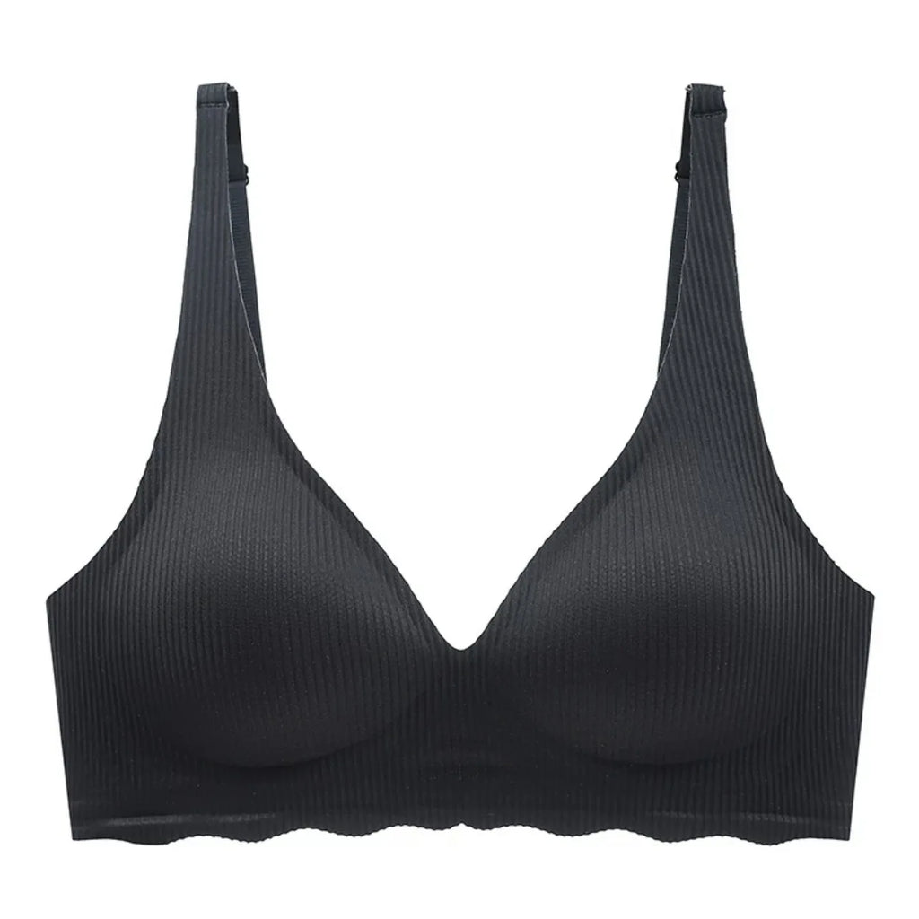 CowLost | product_id-seamless-wire-free-push-up-3-4-cup-padded-bra-for-women-comfortable-support |8