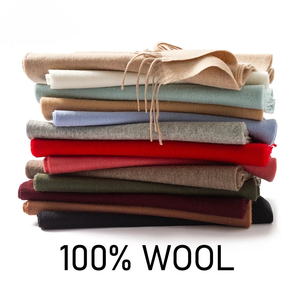 CowLost | solidlove-wool-winter-scarf-women |2