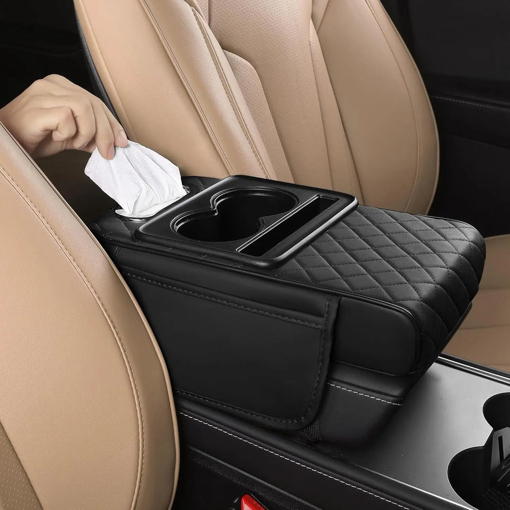 CowLost | vehicle-parts-accessories-universal-leather-car-center-console-armrest-cover |7