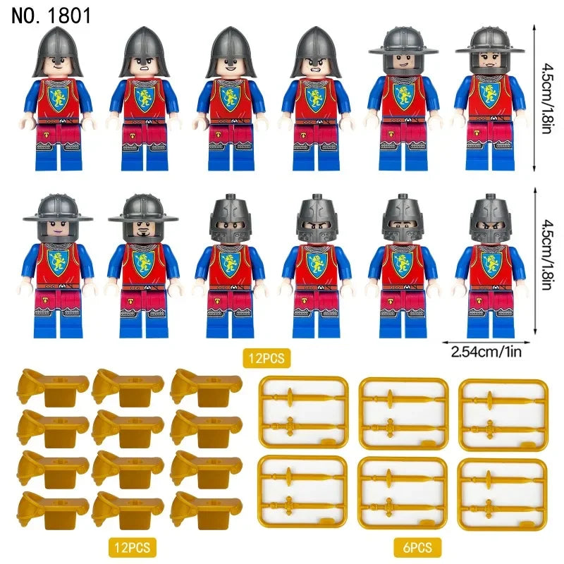 CowLost | product_id-medieval-corps-assembled-toys-shields-figures-humanoid-dolls-birthday-gifts |9