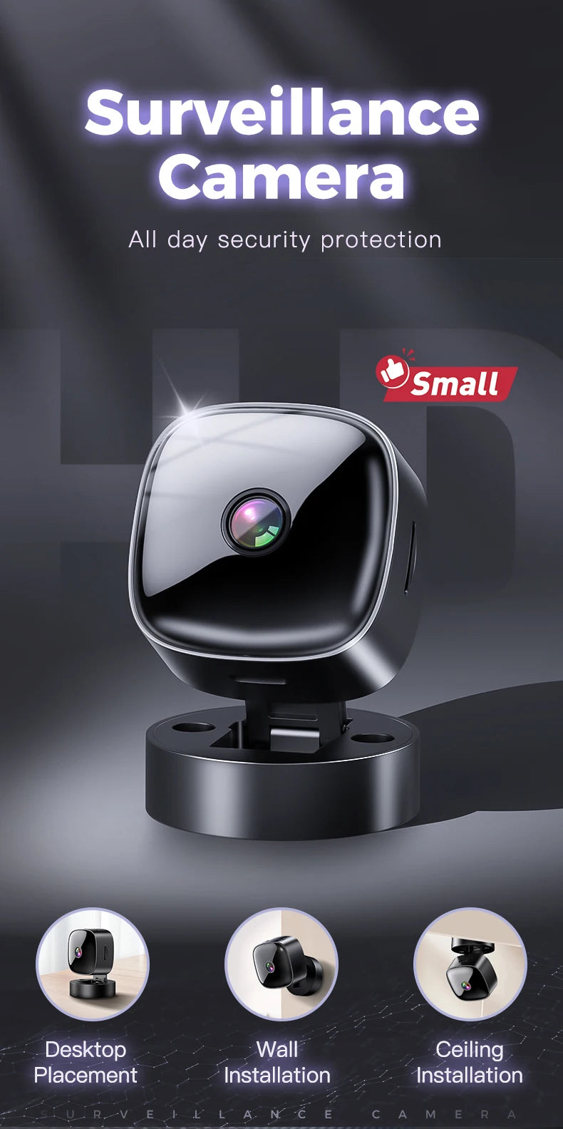 CowLost | product_id-vesafe-wifi-mini-surveillance-camera-night-vision-infrared-home-security-camcorder |7