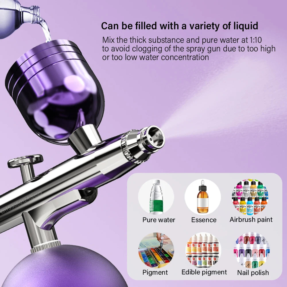 CowLost | airbrush-nails-with-compressor-portable-airbrush-nail-machine |4