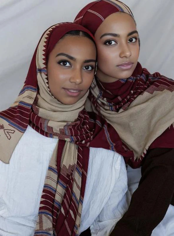 CowLost | bohemian-print-women-watercolor-soft-muslim-hijab |54