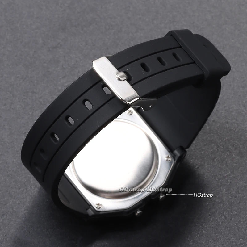 CowLost | bracelets-product_id-18mm-black-silicone-watch-strap-for-casio-w800h-sgw400-f91w-f84-f105-f108-a158-a168-ae1200-ae1300-sport-band |8
