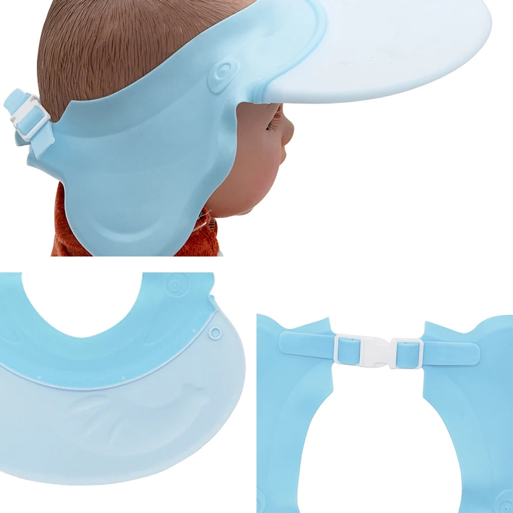 CowLost | shampoo-cap-adjustable-wash-shower-hat-for-newborns |2