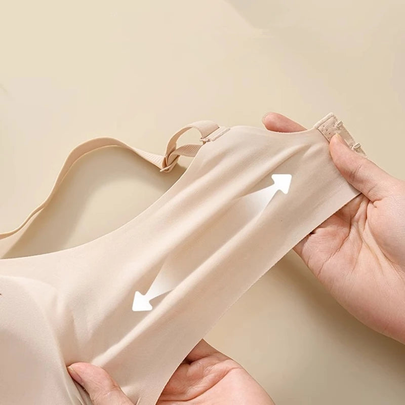 CowLost | product_id-womens-seamless-wire-free-push-up-bra-for-comfortable-support |8