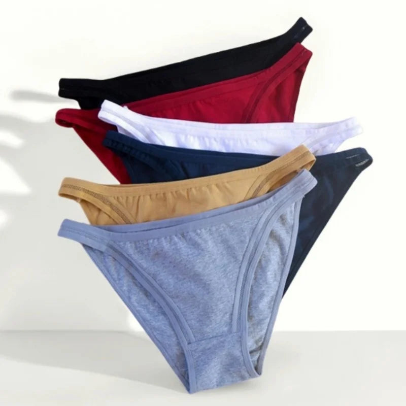 CowLost | product_id-ollymurscn-womens-cotton-low-waist-breathable-briefs-underwear-m-xl |1