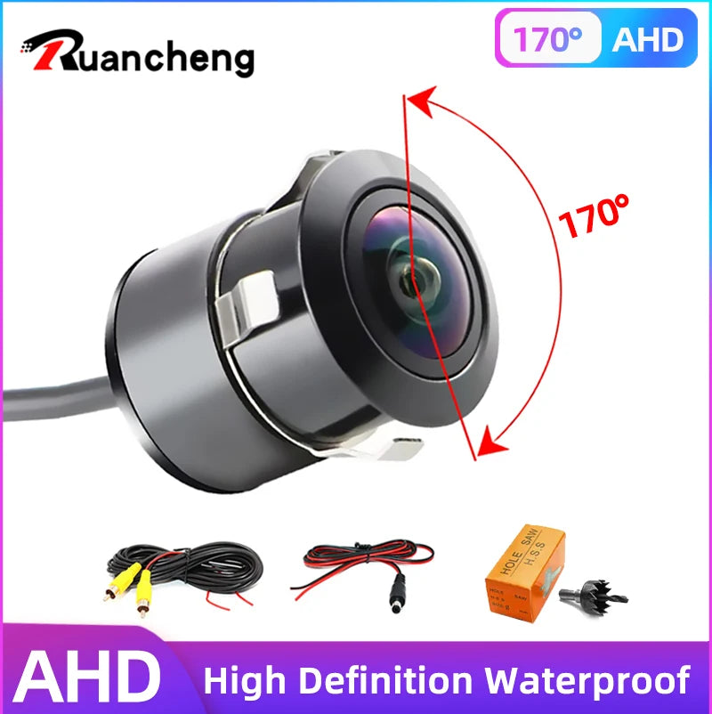 CowLost | ahd-170-wide-angle-fisheye-lens-car-front-and-rear-view-reversing-camera |1