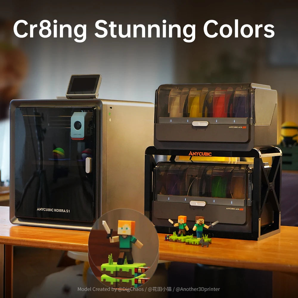 CowLost | anycubic-kobra-s1-combo-multi-color-3d-printer-up-to-600mm-s-high-speed-printing |13