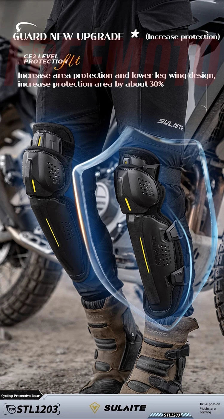 CowLost | ce-level-2-motorcycle-knee-and-shin-guards-pads |15