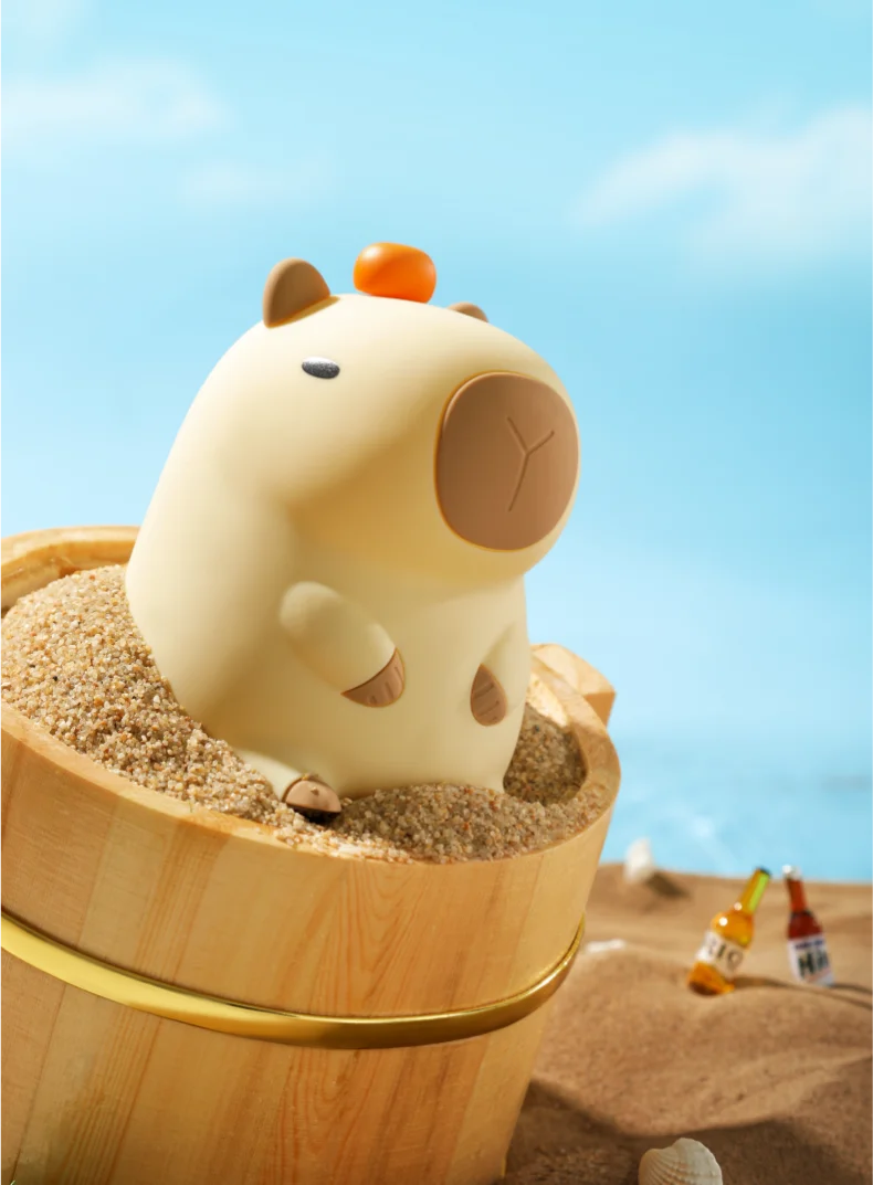 CowLost | product_id-cartoon-capybara-usb-rechargeable-silicone-night-light-with-dimming-and-timer |9