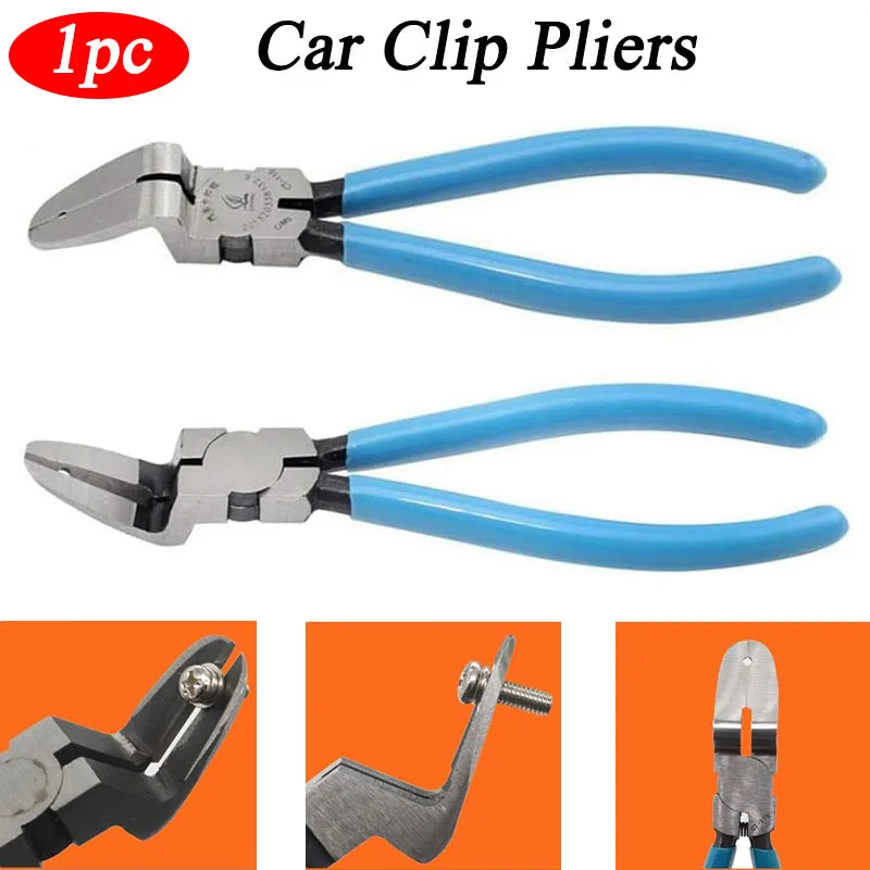 1pc Mutipurpose Car Clip Pliers Auto Audio Interior Rubber Buckle Fastener Rivets Disassembly Tools Diagonal Cutting Plier