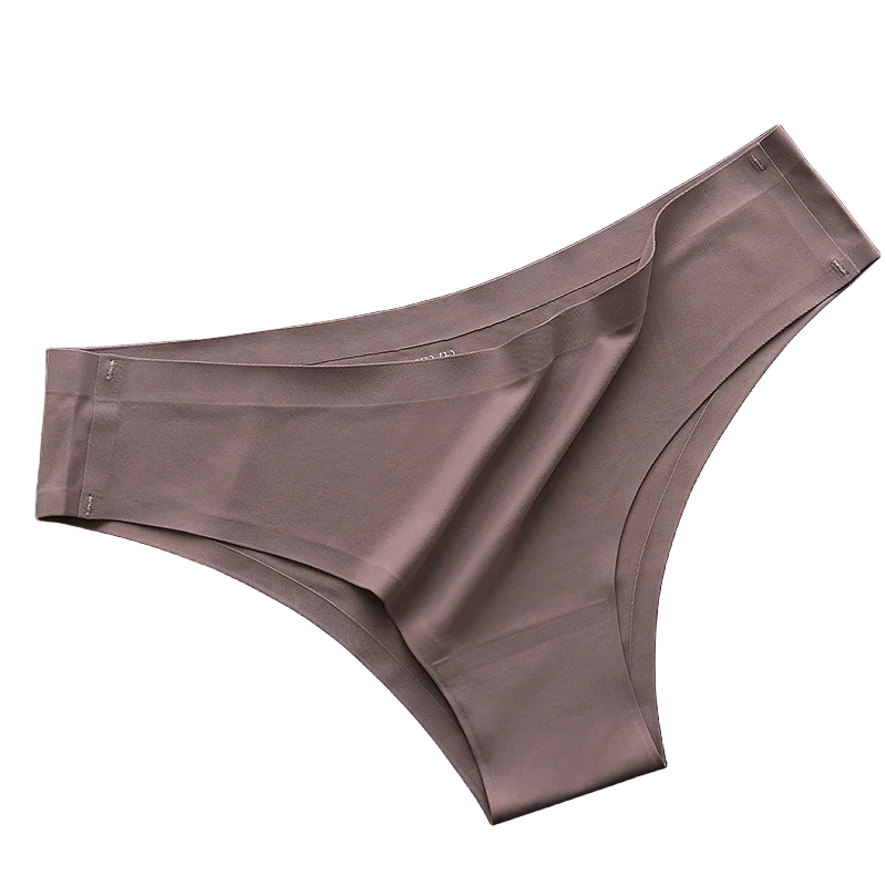 CowLost | product_id-4pcs-women-s-ice-silk-low-rise-brazilian-briefs-soft-breathable-panties-m-xl |20