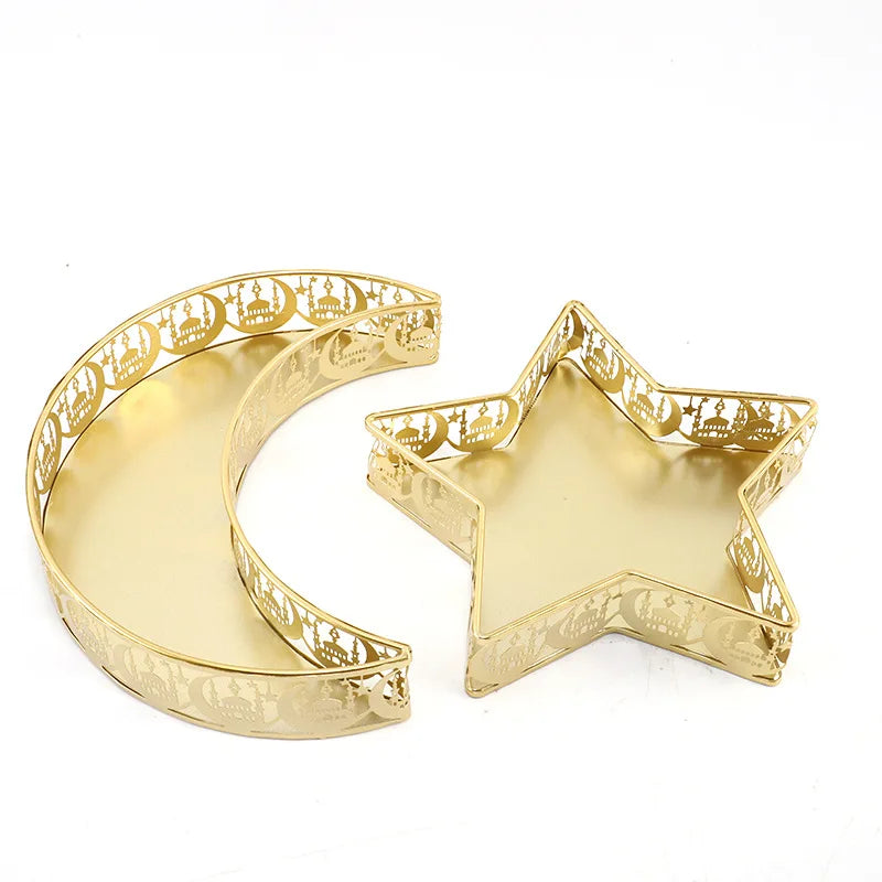CowLost | ramadan-candy-snack-tray-eid-moon-star-food-dessert-storage-box |6