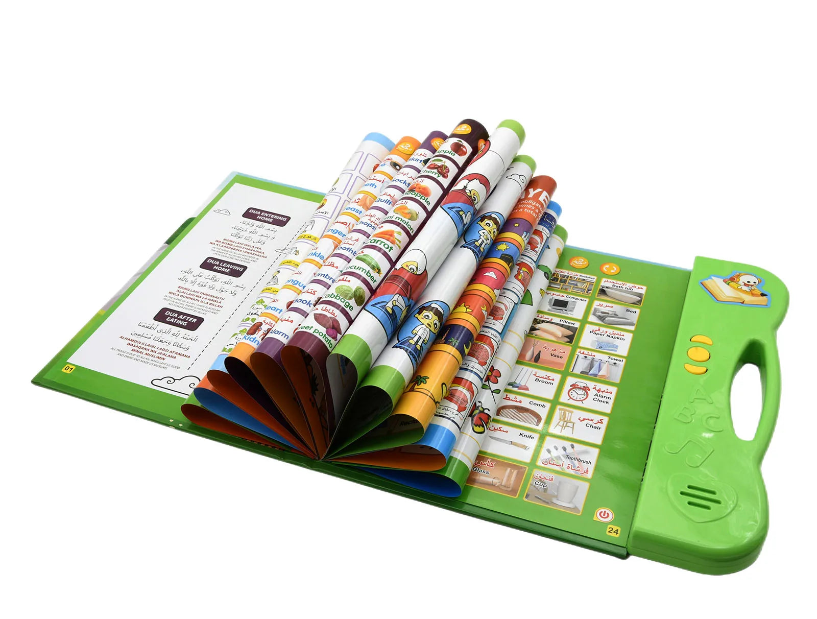 Children's Islamic Dua Prayer Arabic Ebook Audio Learning Toy My First E-Book