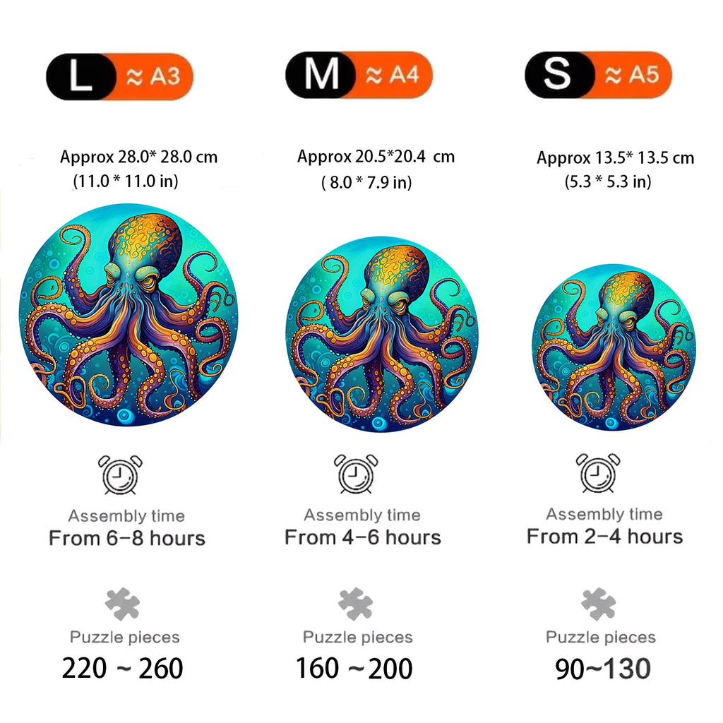CowLost | product_id-3d-octopus-wooden-puzzle-brain-teaser-toy-unique-ocean-design-gift-for-adults |2