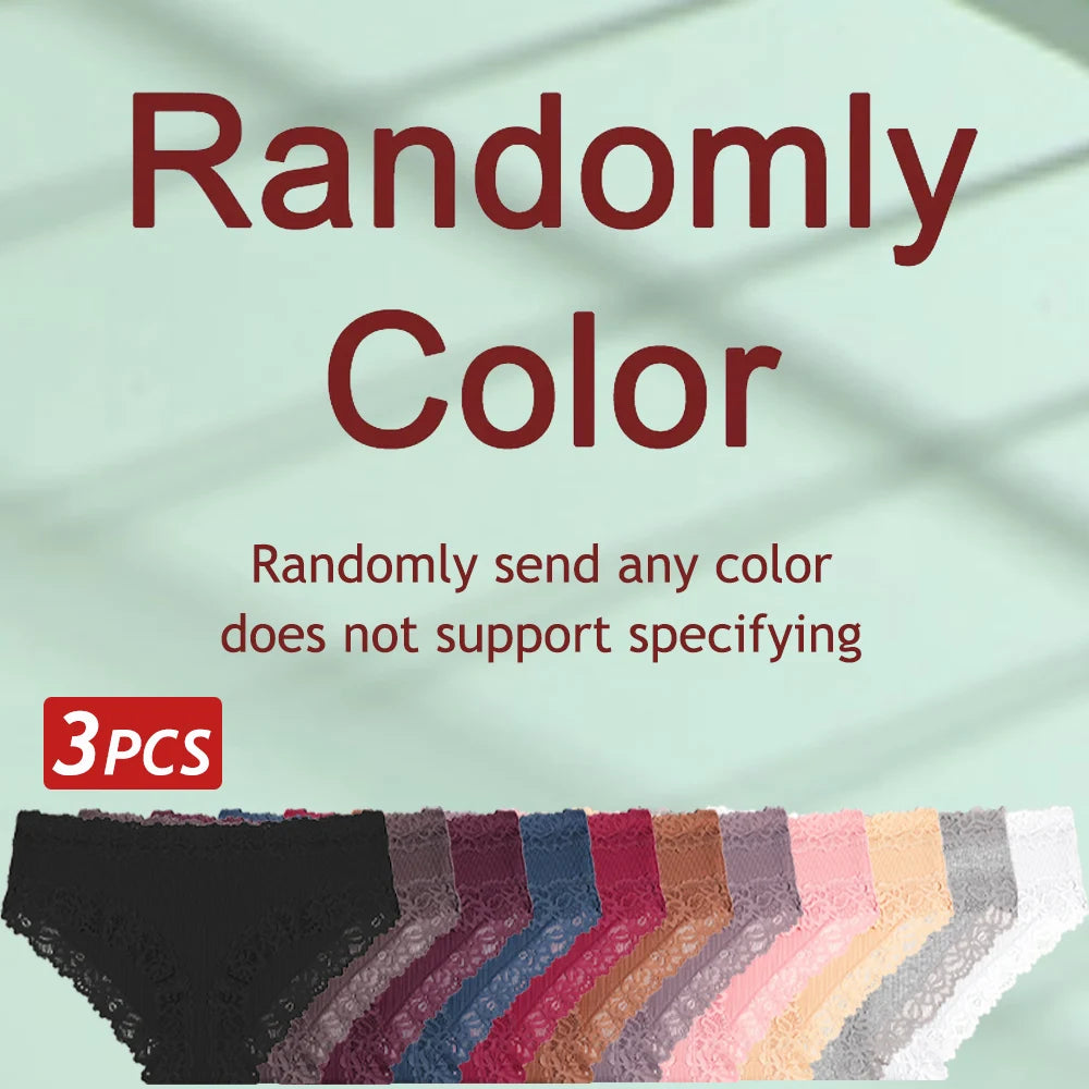 CowLost | activewear-pants-3pcs-women-cotton-seamless-low-waist-panties-set |35