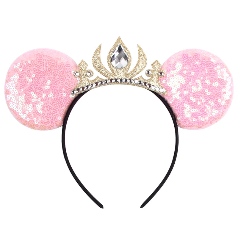 CowLost | glitter-crown-hairband-girls-princess-party-headwear |51