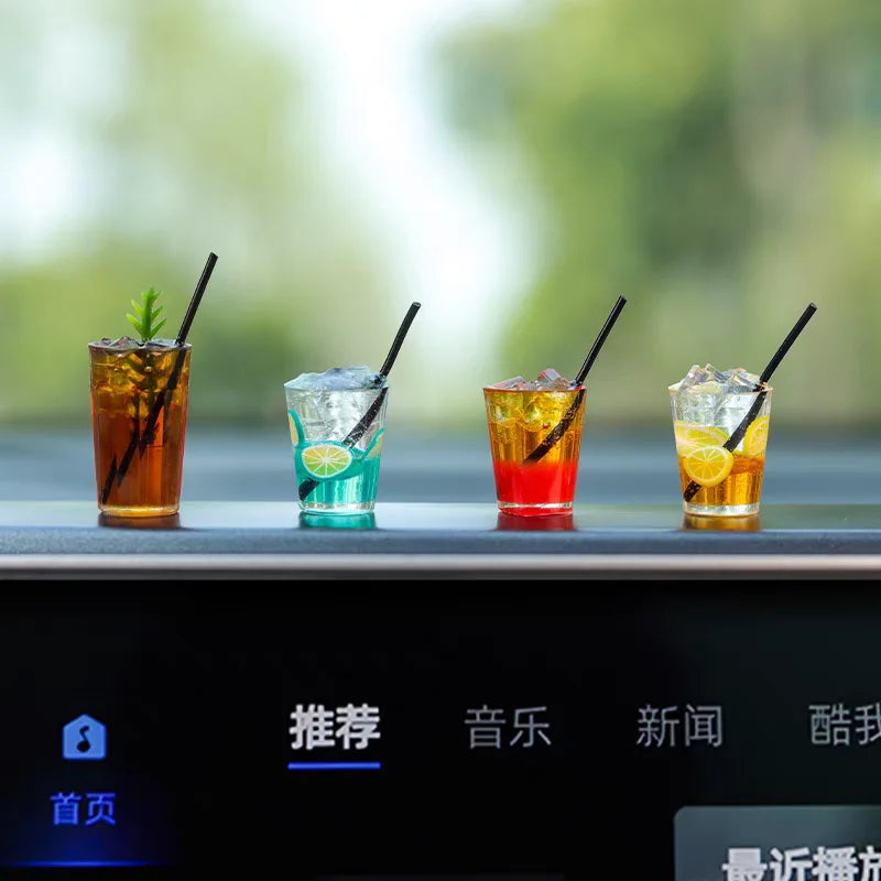 CowLost | product_id-funny-mini-drink-cup-car-ornament-iced-americano-tea-console-decoration-gift |2