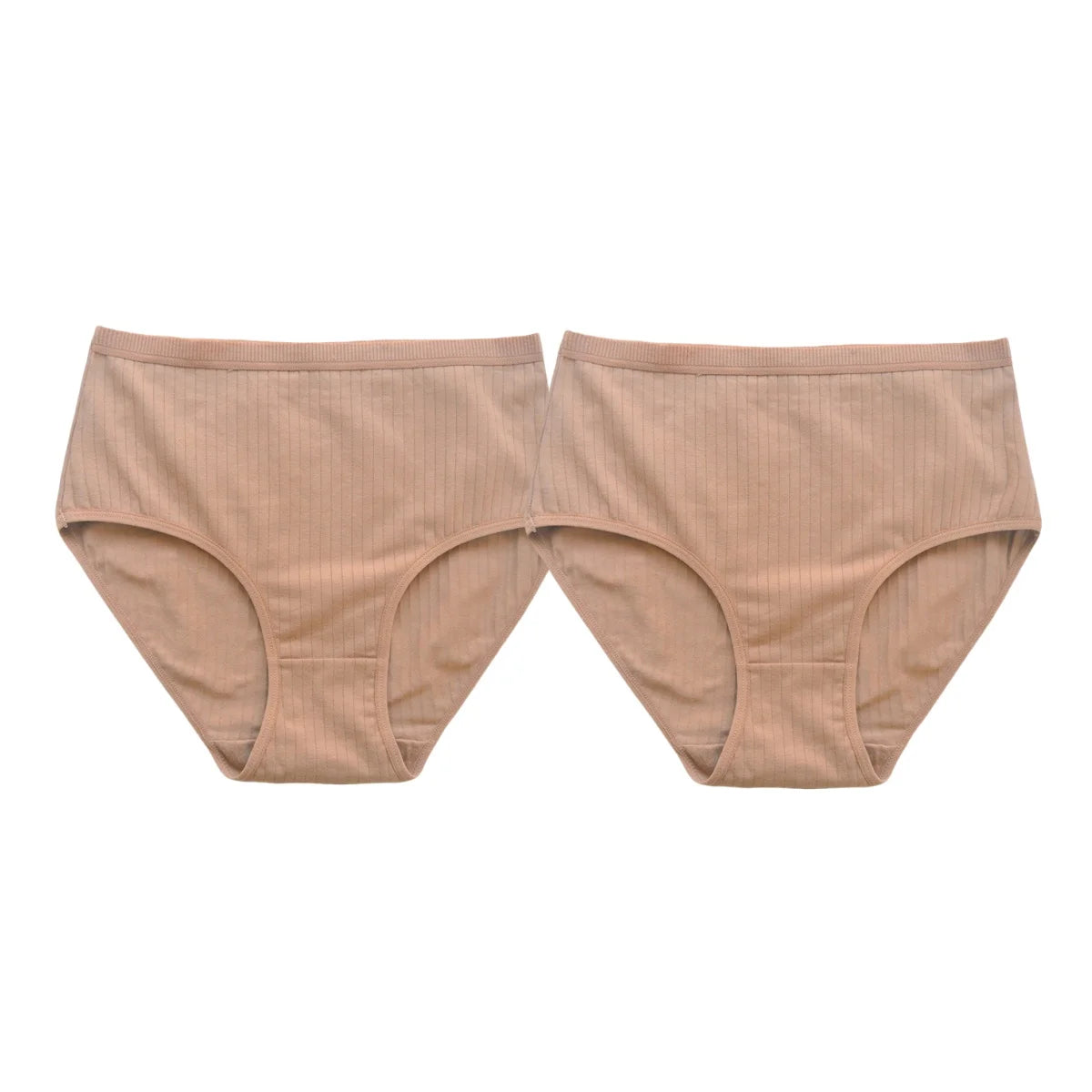 CowLost | product_id-2-pack-women-s-plus-size-high-waist-cotton-briefs-m-xxl-breathable-panties |21