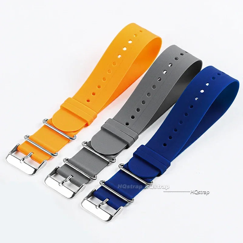 CowLost | product_id-waterproof-18-22mm-silicone-one-piece-watch-strap-for-men-women-black-blue-grey |6