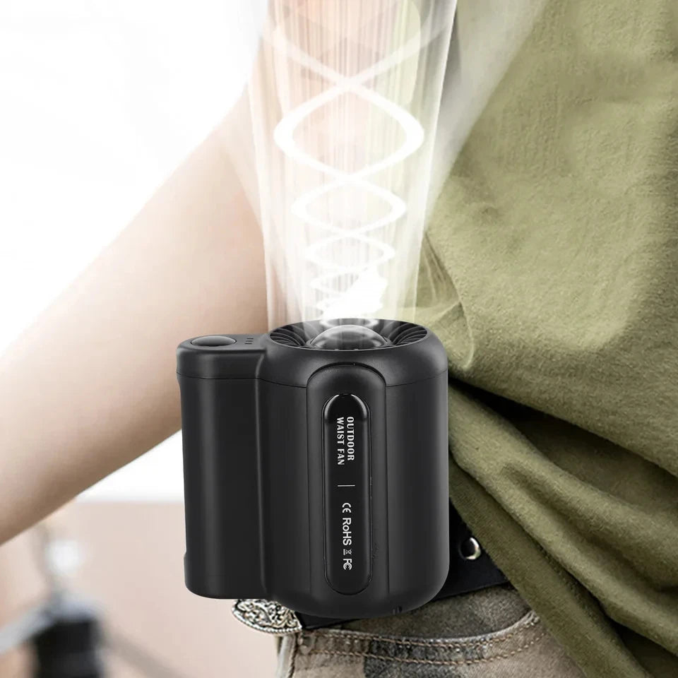 CowLost | product_id-portable-rechargeable-waist-fan-4500mah-mini-personal-cooling-for-travel-outdoor-sports |1