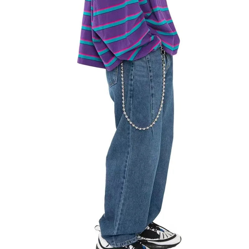 CowLost | vintage-punk-metal-beads-pant-waist-chain-for-men-women |2