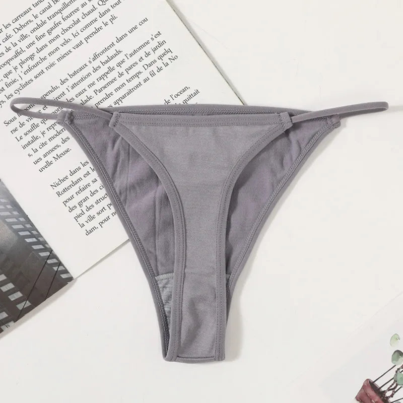 CowLost | product_id-3pcs-women-low-rise-seamless-g-string-thong-panty-set |12