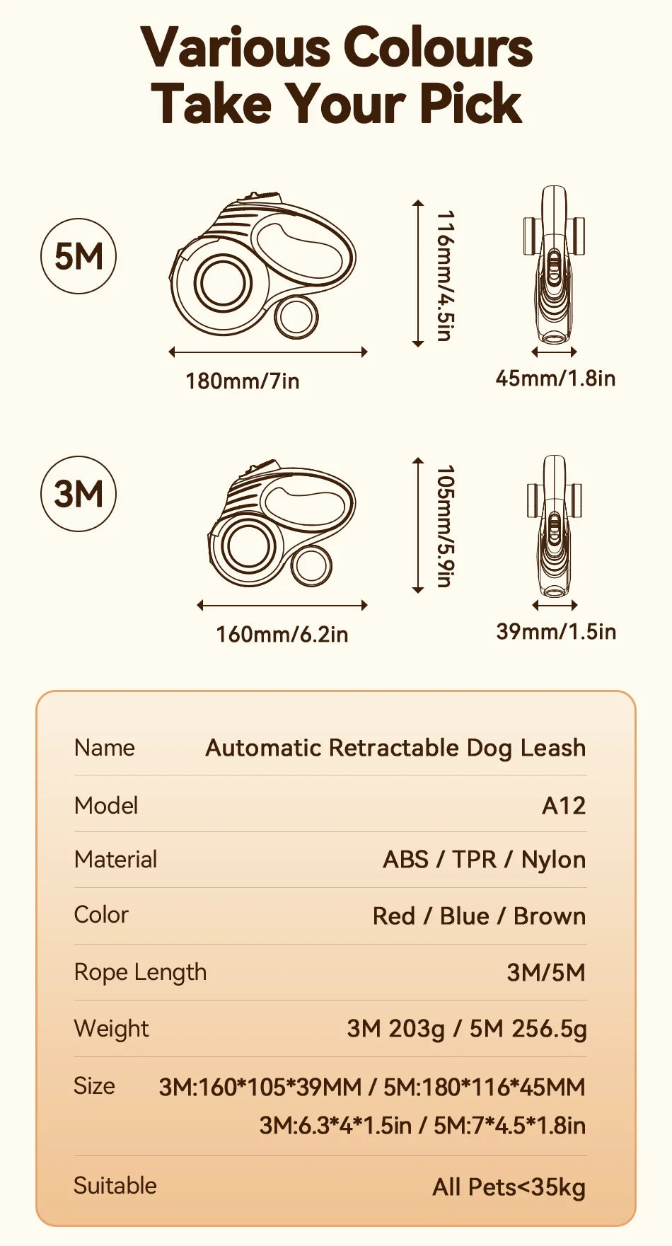 CowLost | cat-furniture-rojeco-5m-automatic-retractable-dog-and-cat-leash-for-small-pets |19
