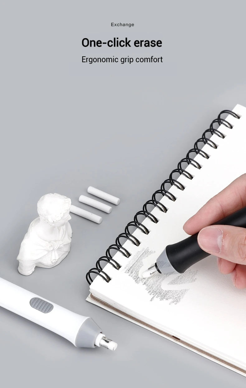 CowLost | tenwin-adjustable-electric-rubber-eraser-with-rubber-refills-battery-power |11