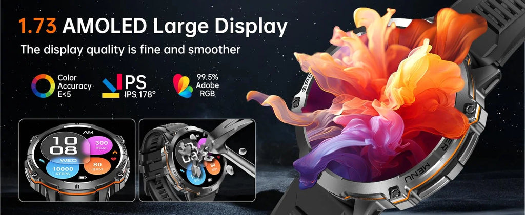 CowLost | oukitel-bt13-smartwatch-for-men-1-73-amoled-1000mah |9