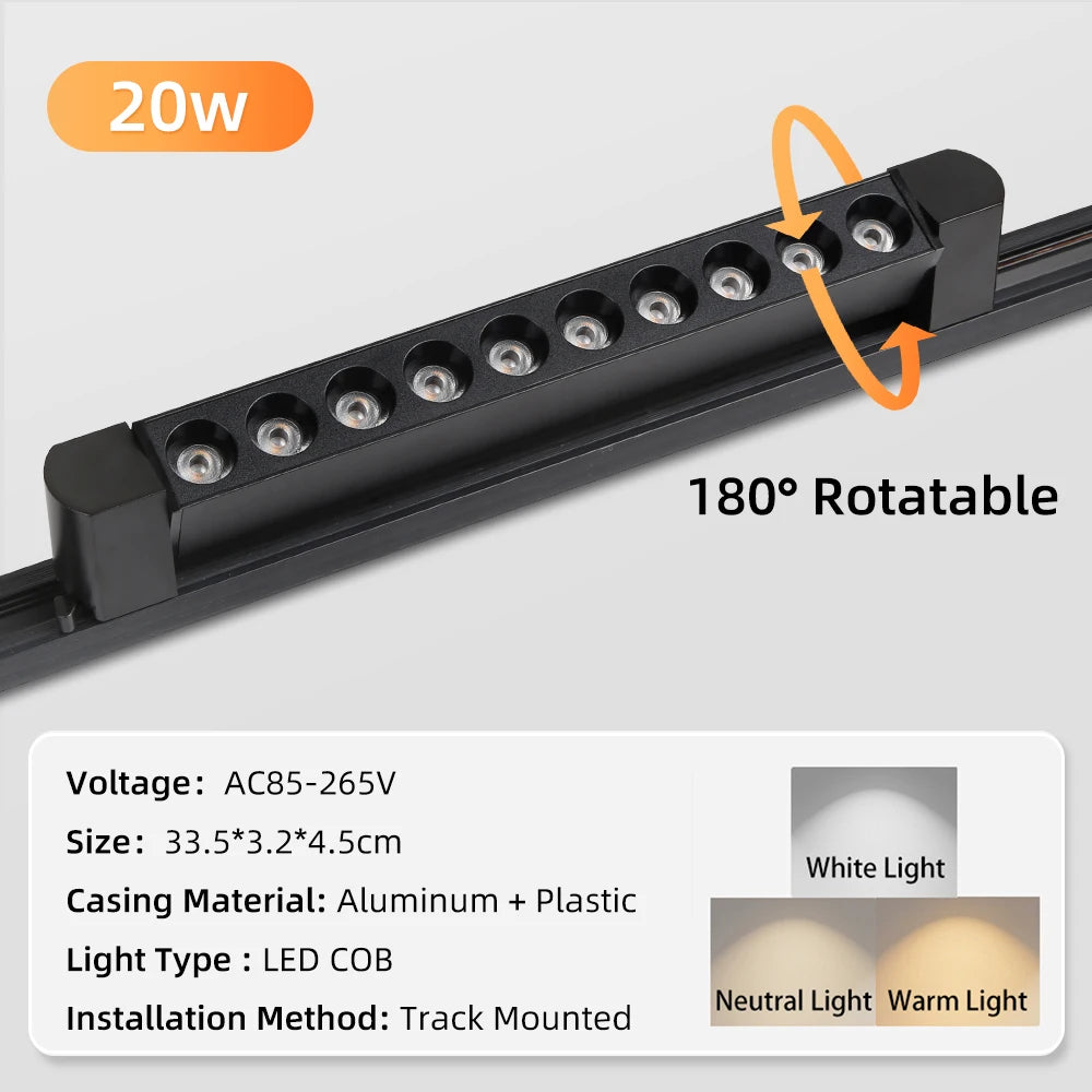 CowLost | seasonal-holiday-decorations-full-set-led-track-rail-lights-85-264v-modern-interior-spotlights |32
