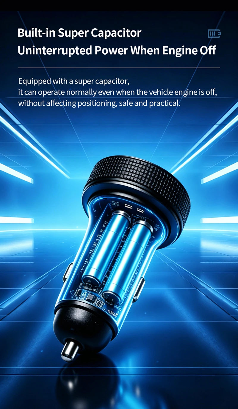 CowLost | product_id-car-charger-with-find-my-tracker-battery-voltage-display-ambient-light-pd-fast-charge-usb-c-for-ios-android |9