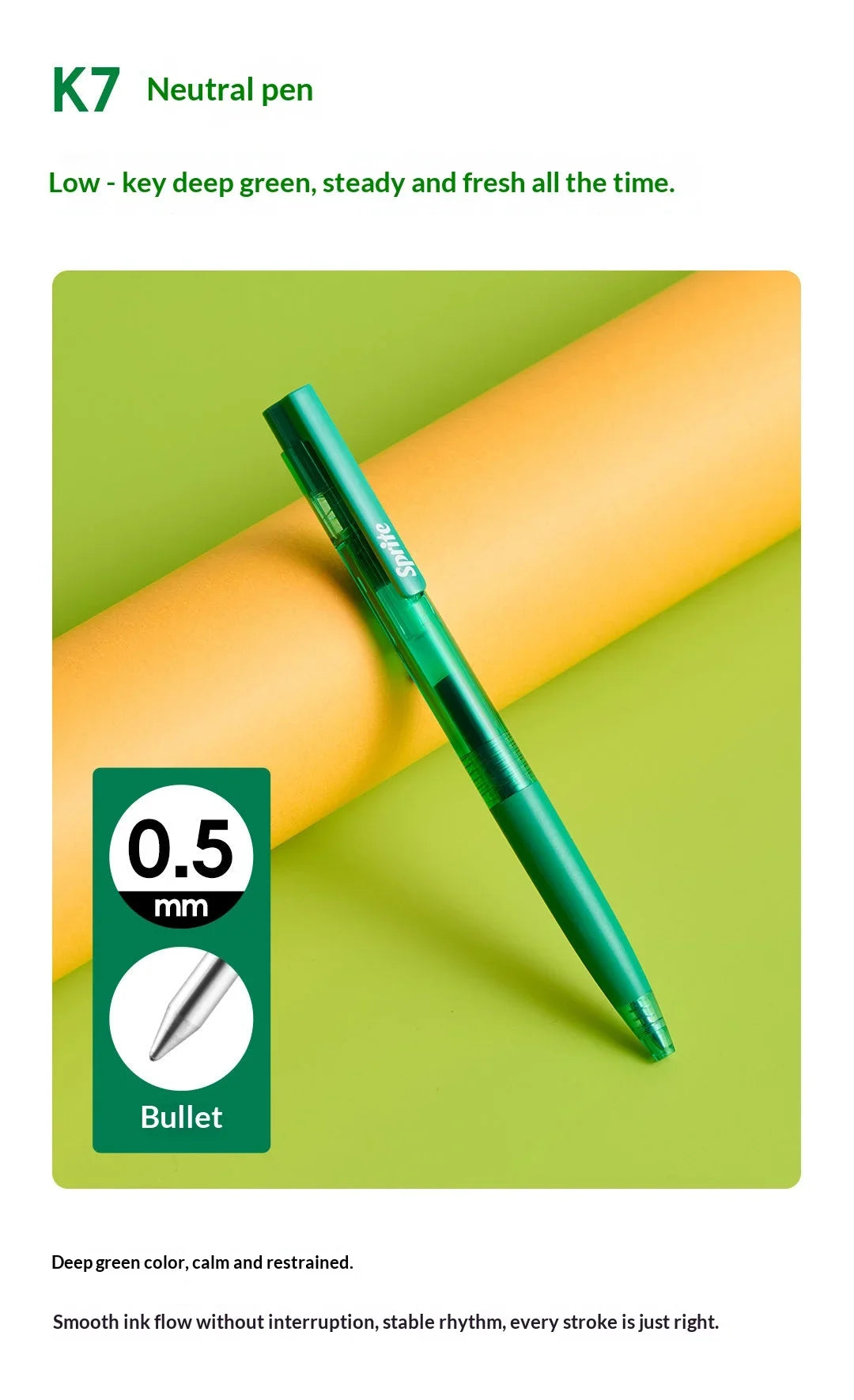 CowLost | product_id-kaco-sprite-fanta-coca-cola-gel-pen-set-0-5mm-fine-point-large-capacity-smudge-free-ink |12