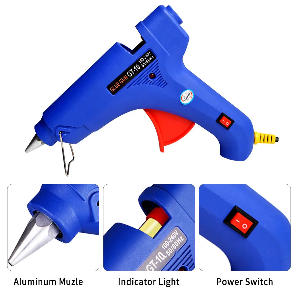 100W Glue Gun 11mm Glue Sticks